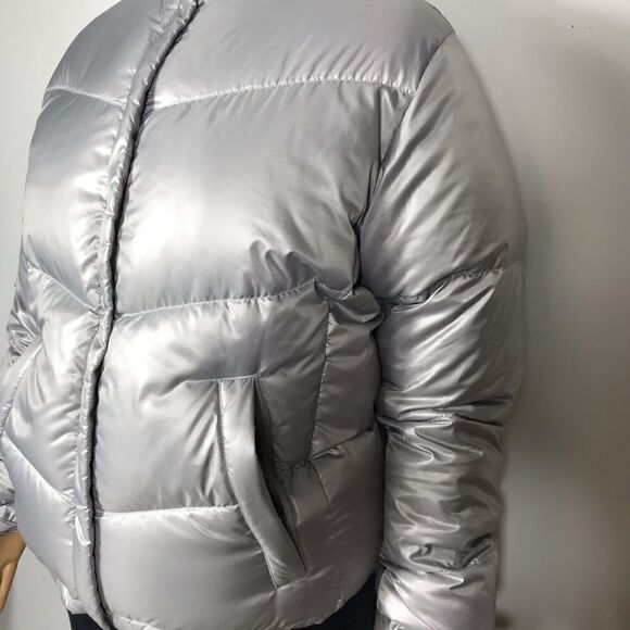 Columbia Silver Puffer Coat  - Picture 3 of 4